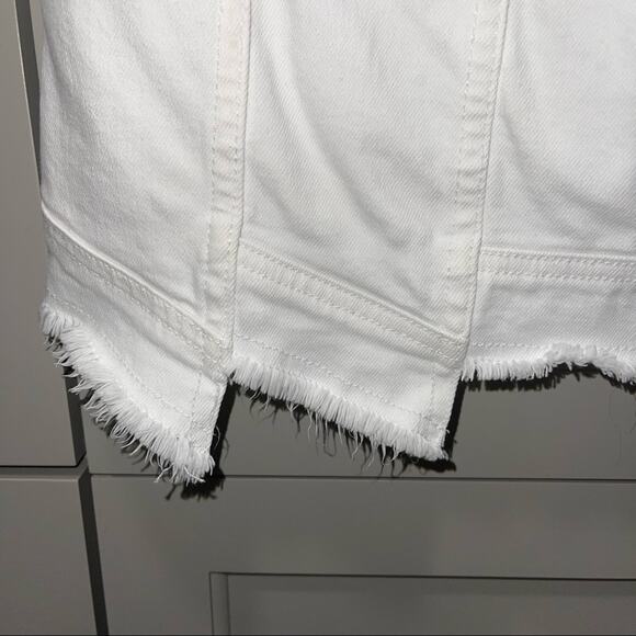 Hudson Jeans Weekender Step Hem Denim Mini Skirt 25 - Picture 4 of 7